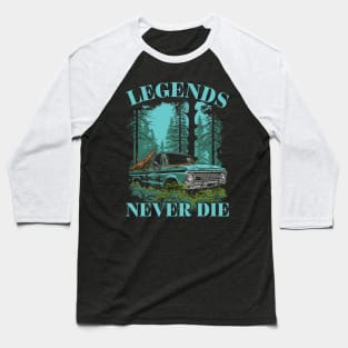 Legends Never Die Baseball T-Shirt